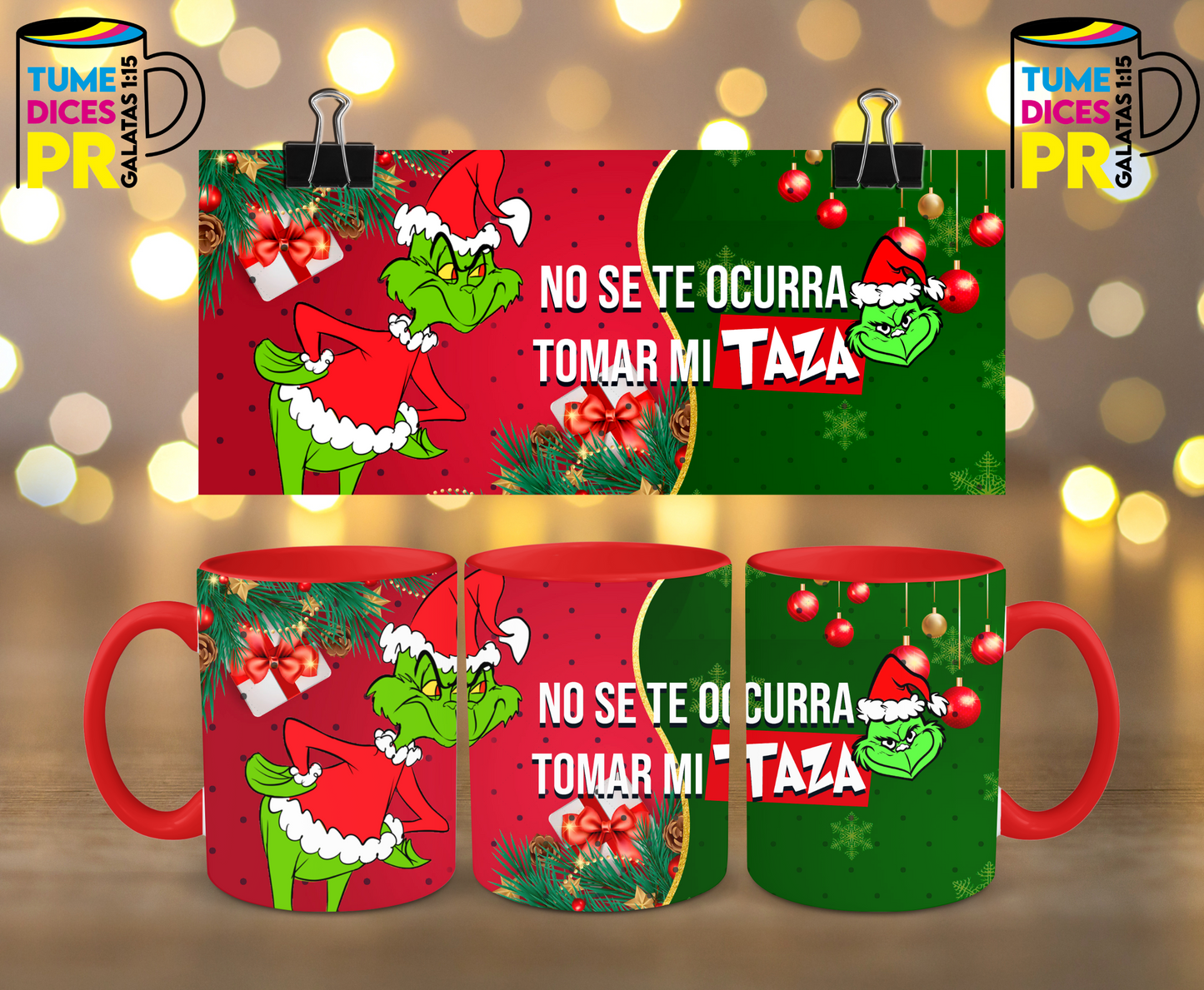 Taza Grinch