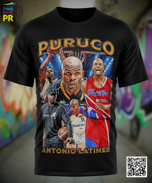BALONCESTO PR PURUCO LATIMER Camisetas