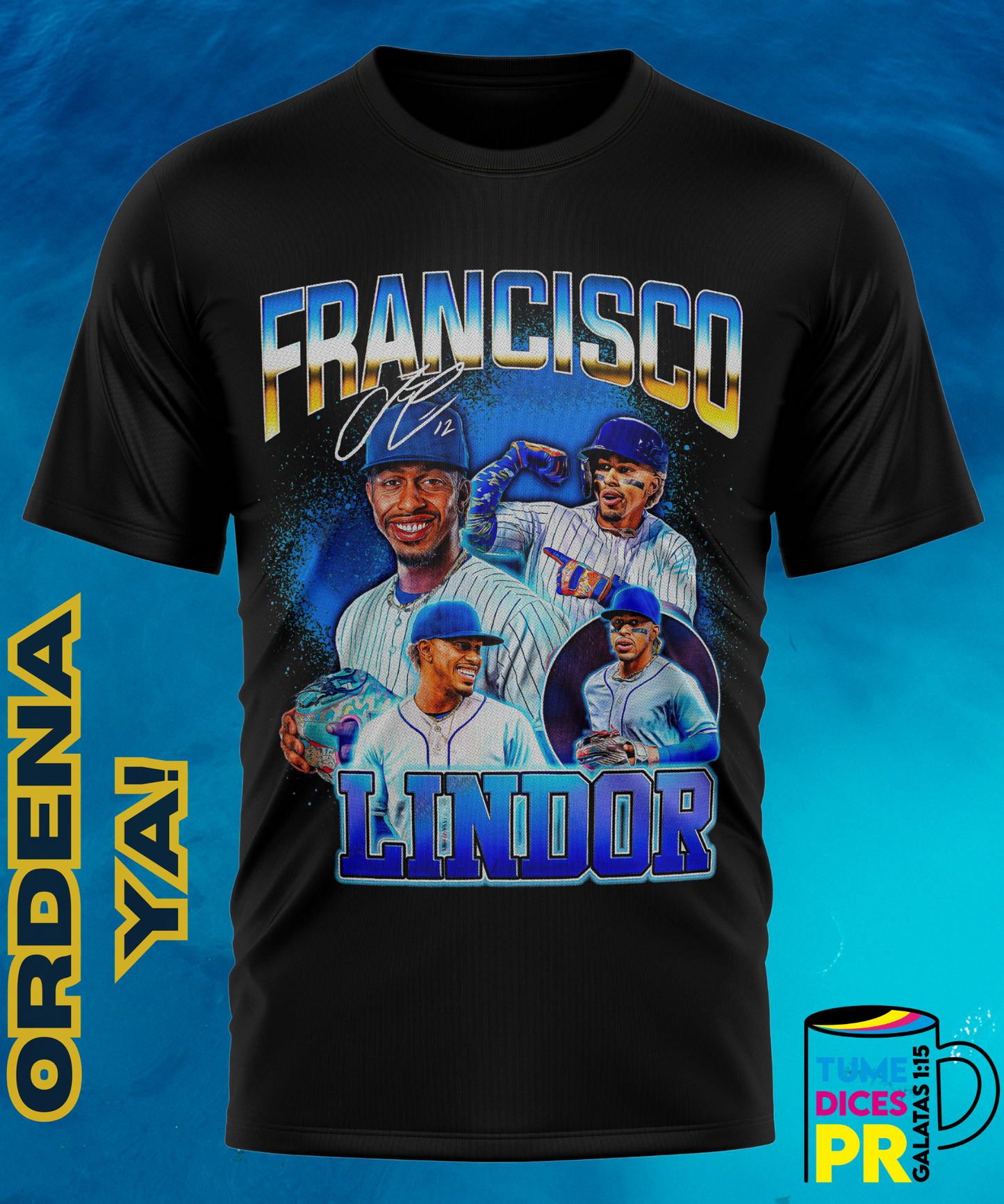 Camiseta semitono BASEBALL