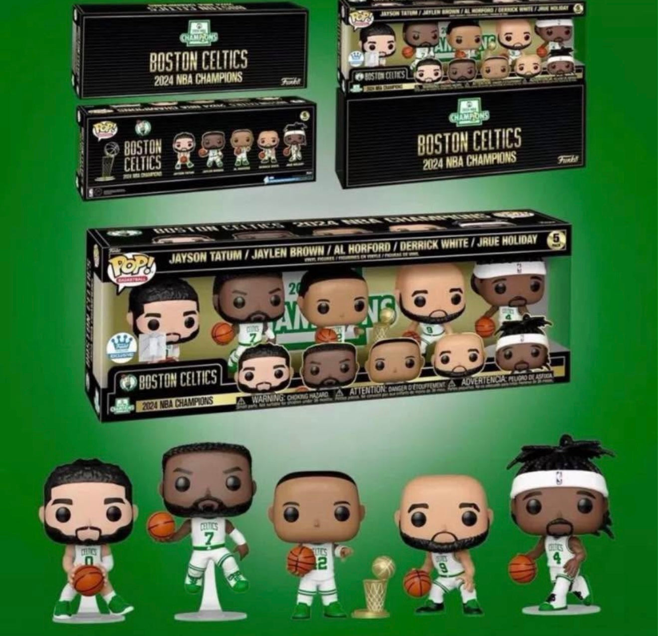 Boston Celtics 2024 Championship Set