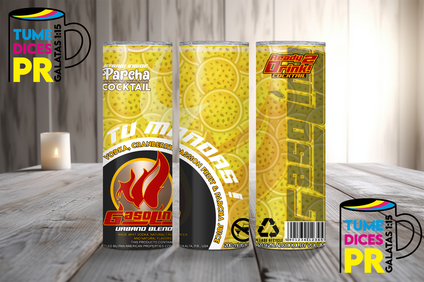 LICORES Skinny Tumbler