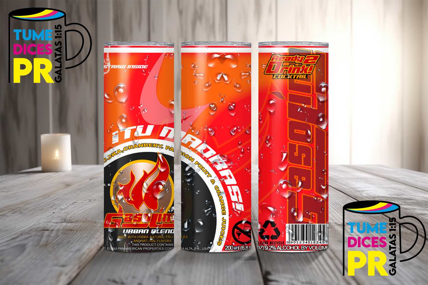 LICORES Skinny Tumbler