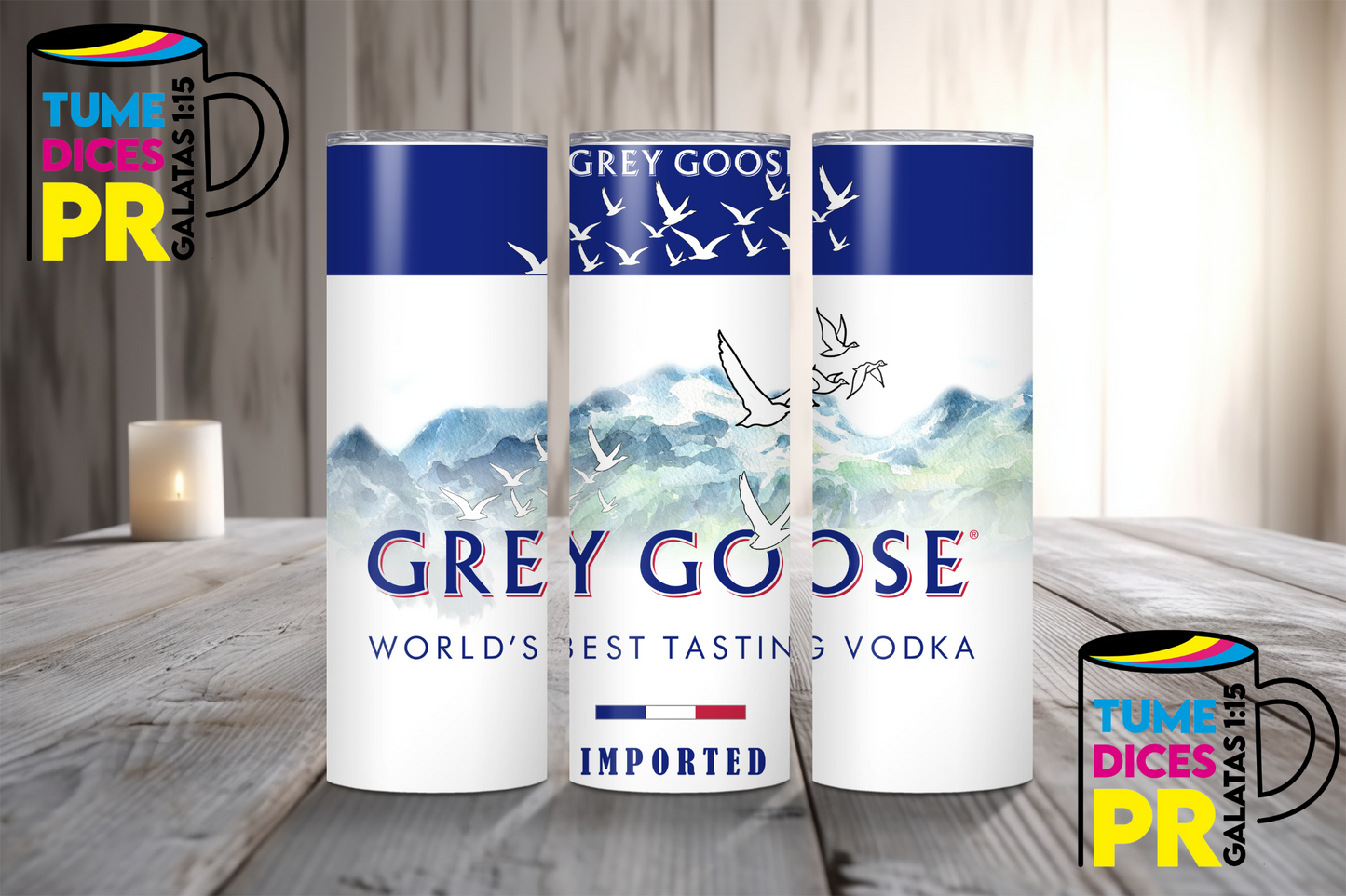 LICORES Skinny Tumbler