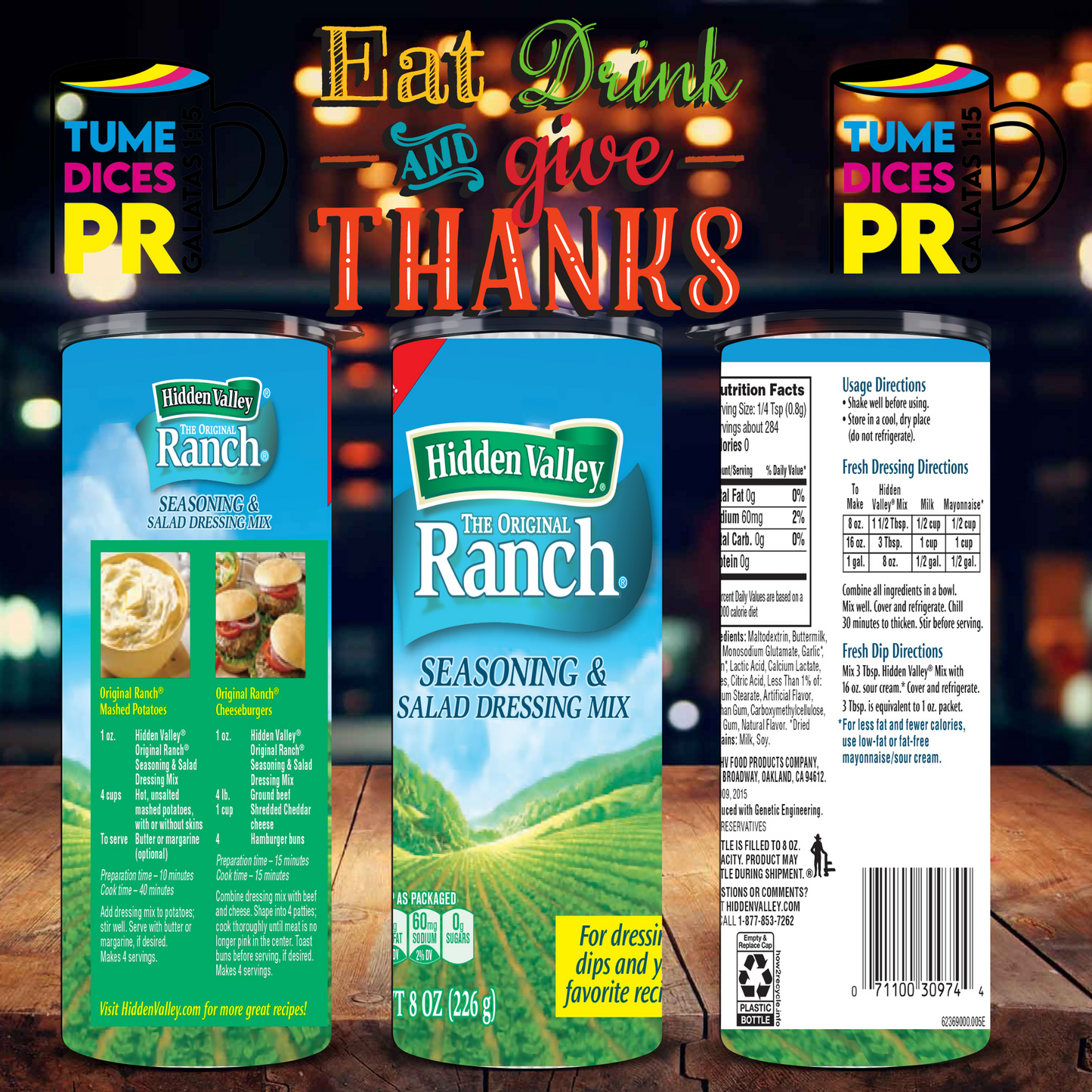 GROCERY Skinny Tumbler