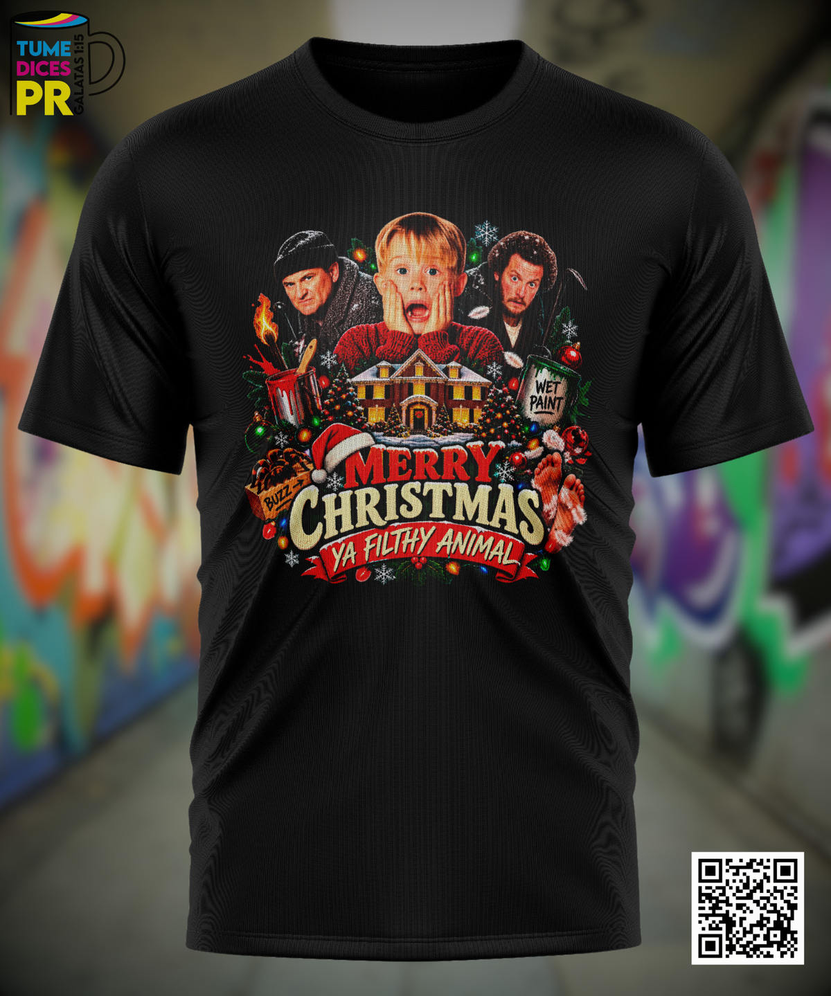 HOME ALONE Camiseta
