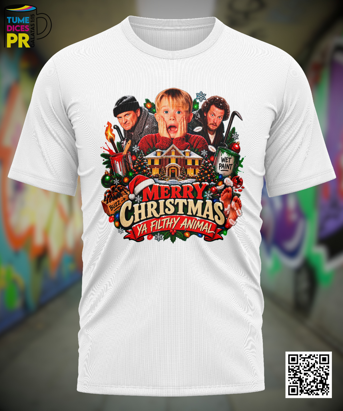 HOME ALONE Camiseta