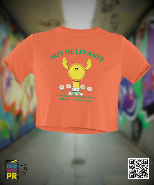 HOY ME LEVANTE Camiseta