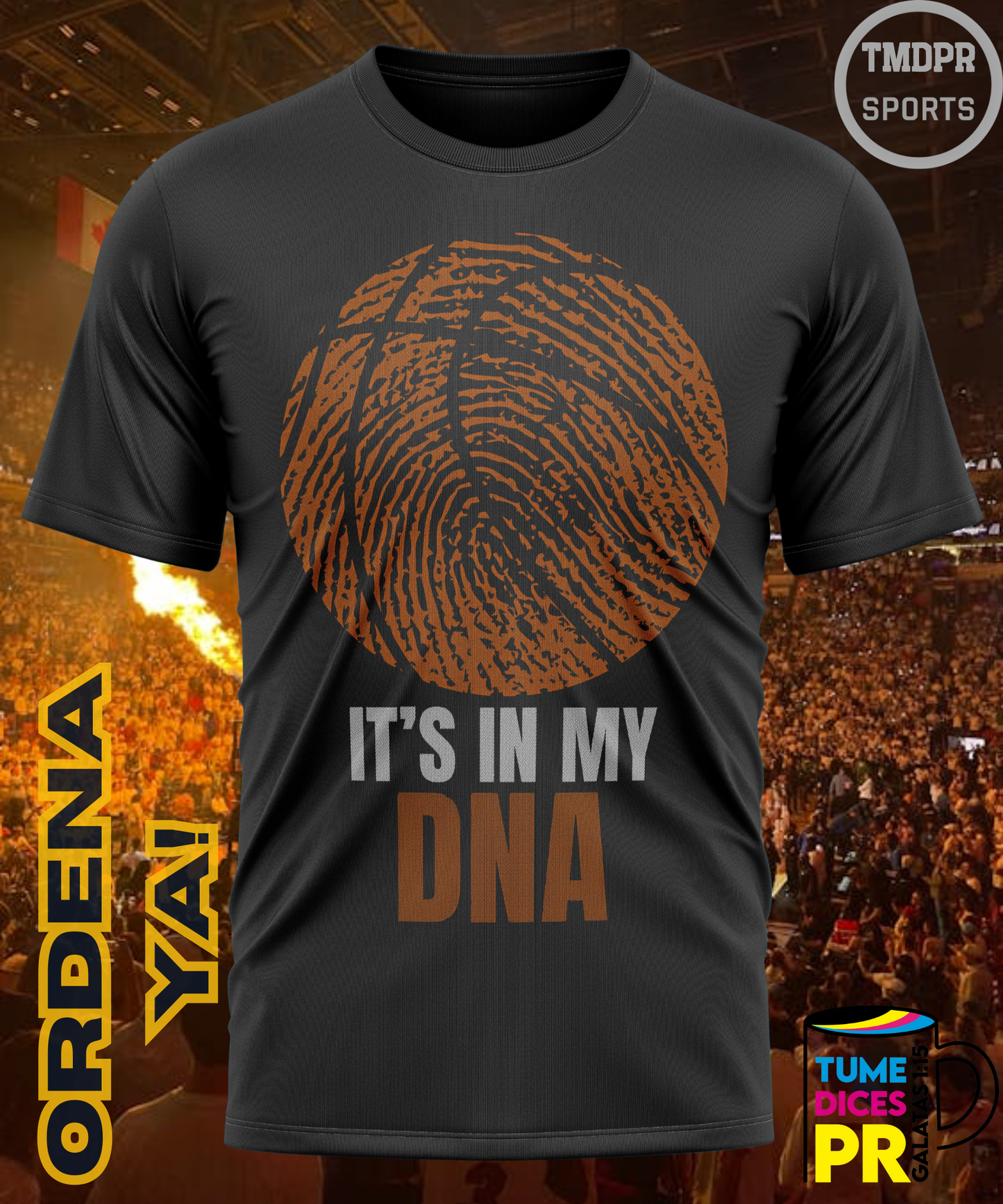 Camiseta semitono NBA BALL