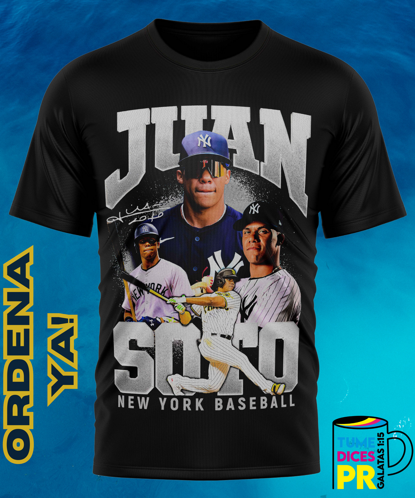Camiseta semitono BASEBALL