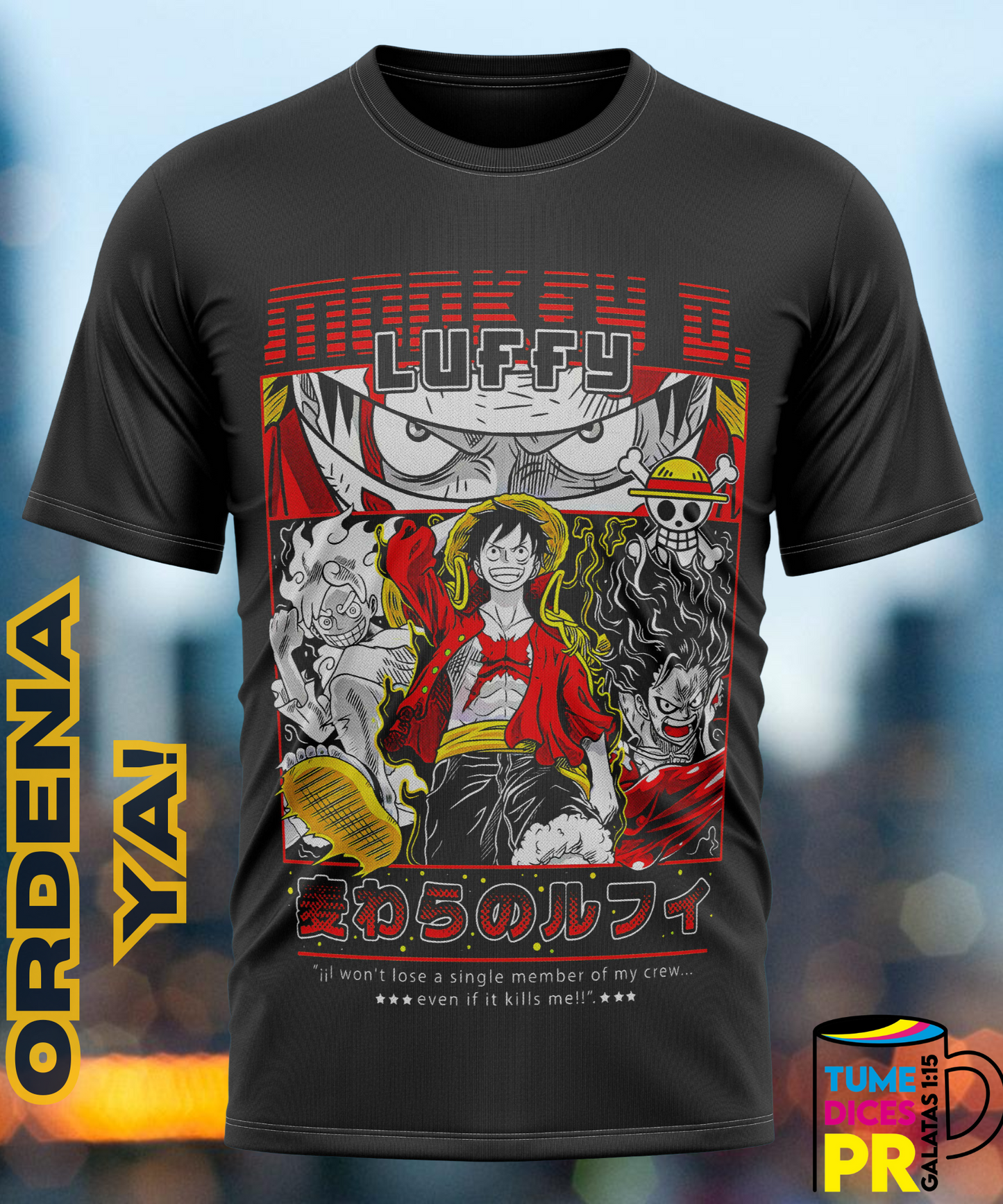 Camiseta ANIME Semitono 6