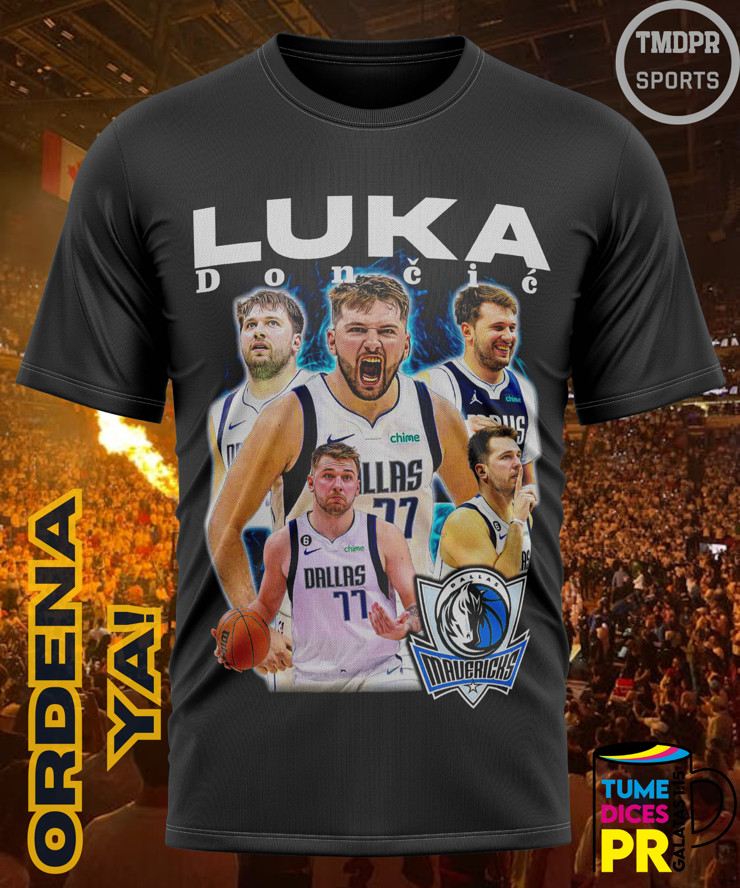 Camiseta semitono NBA DALLAS MAVS