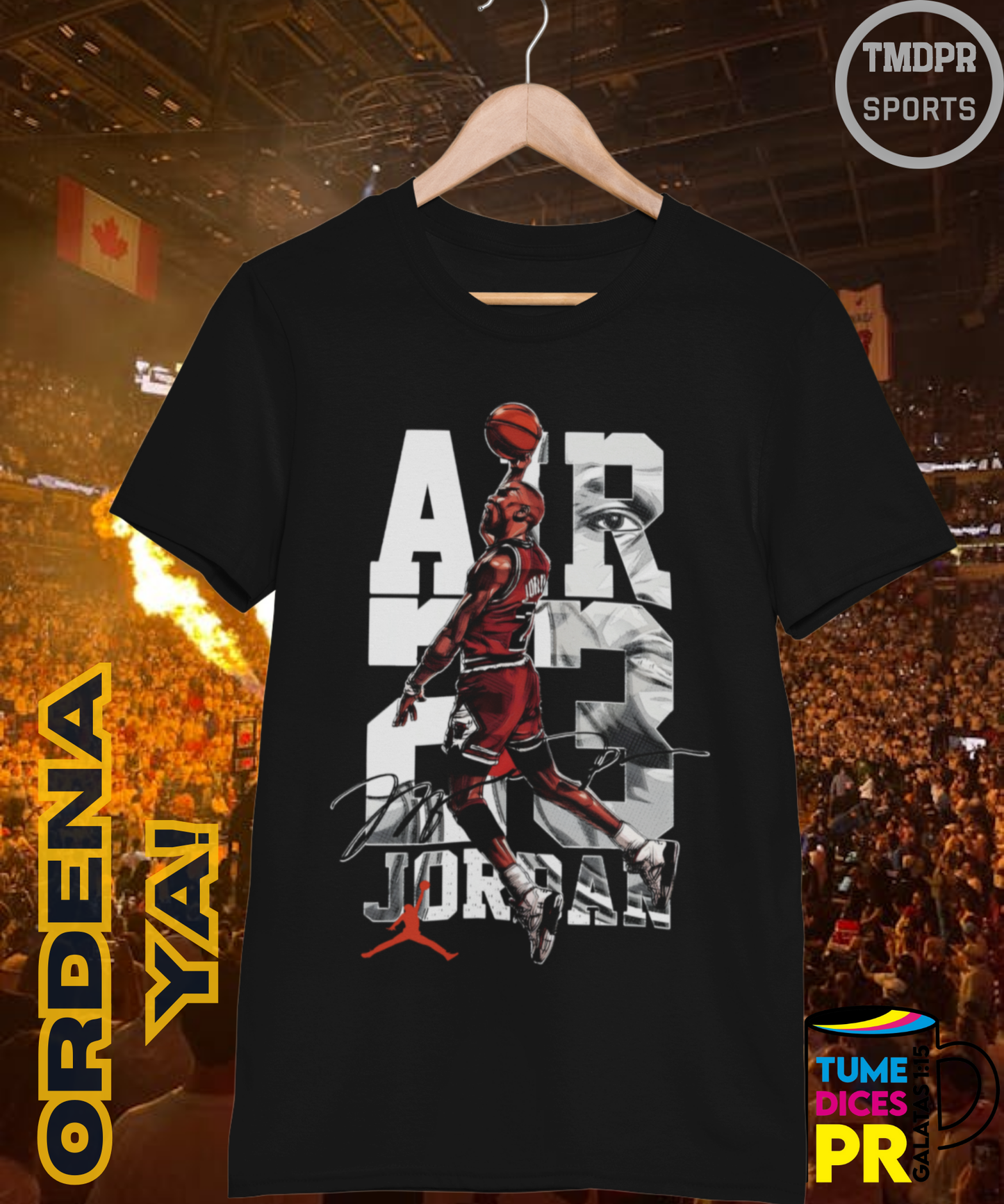 Camiseta semitono NBA MICHAEL JORDAN