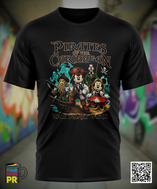 MICKEY PIRATES OF CARIBBEAN Camiseta