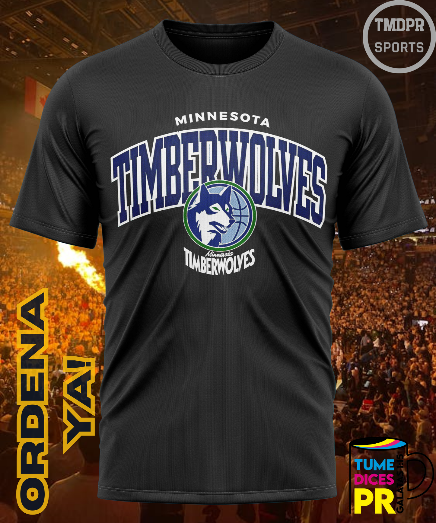 Camiseta semitono NBA MINNESOTA TIMBERWOLVES