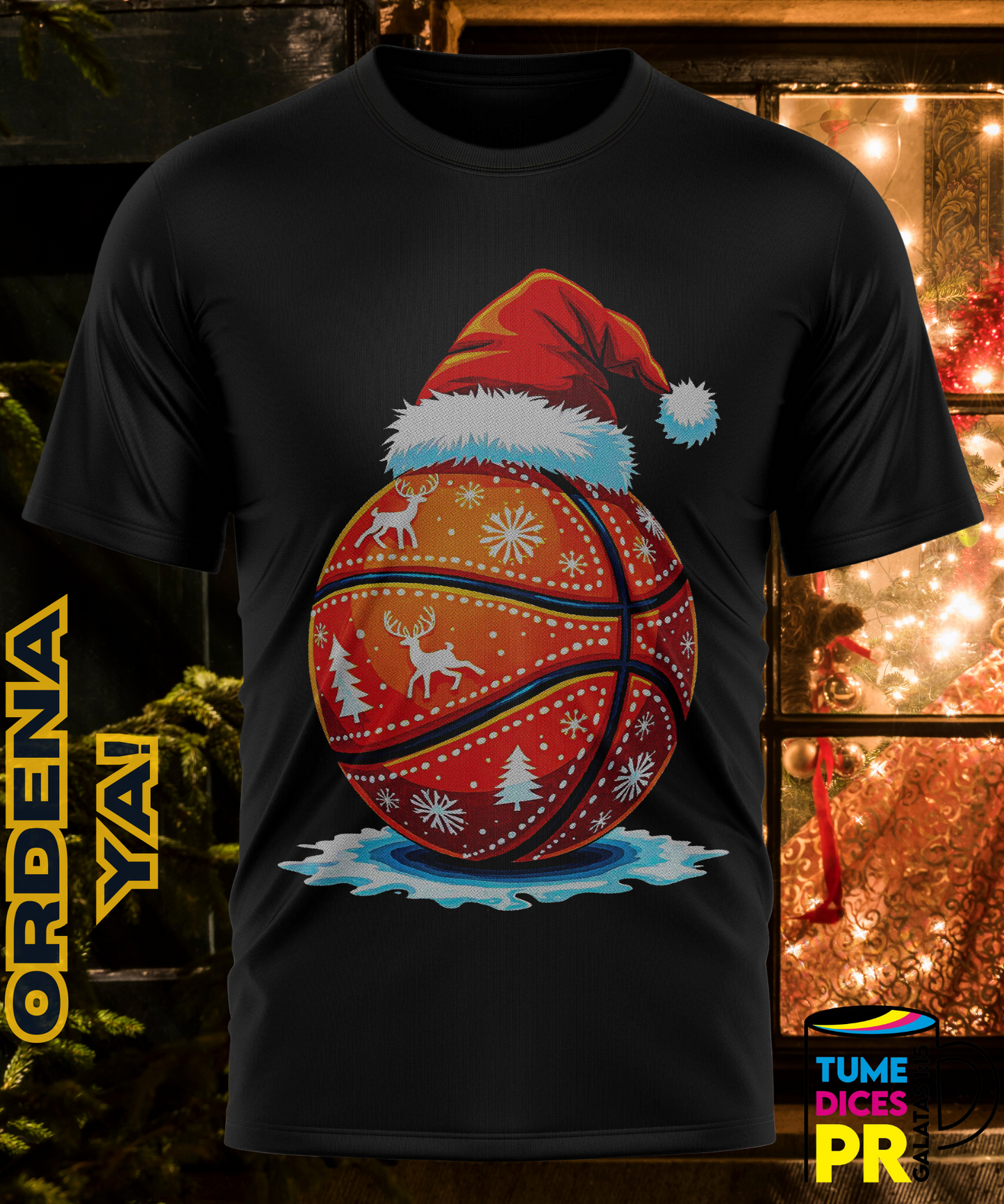 Camiseta semitono NBA BALL