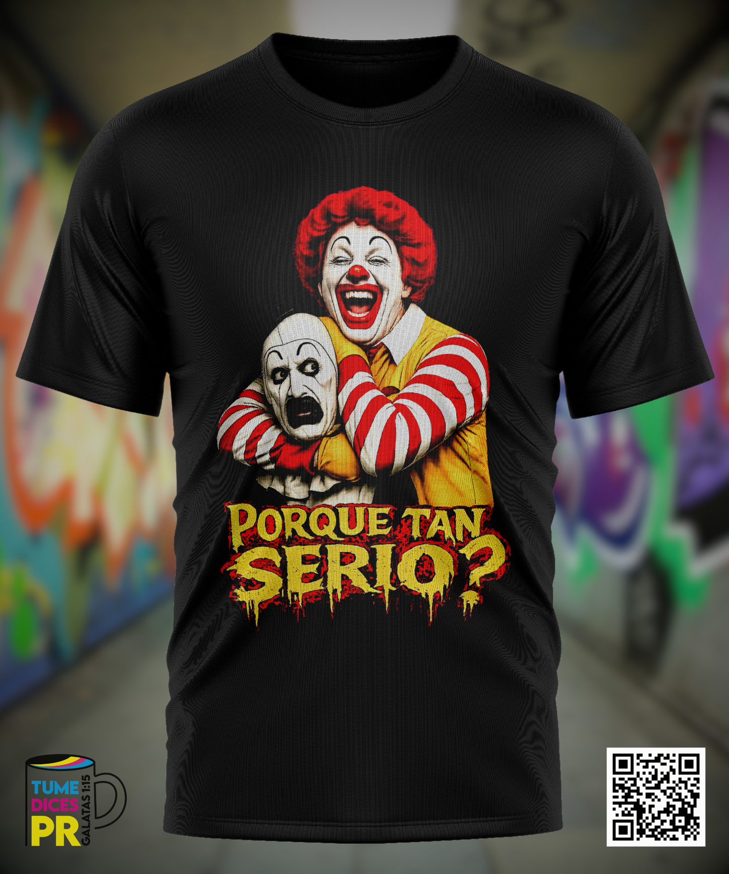 PORQUE TAN SERIO? Camiseta