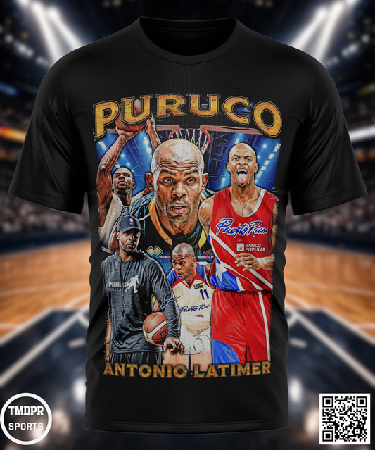 BALONCESTO PR PURUCO LATIMER Camisetas