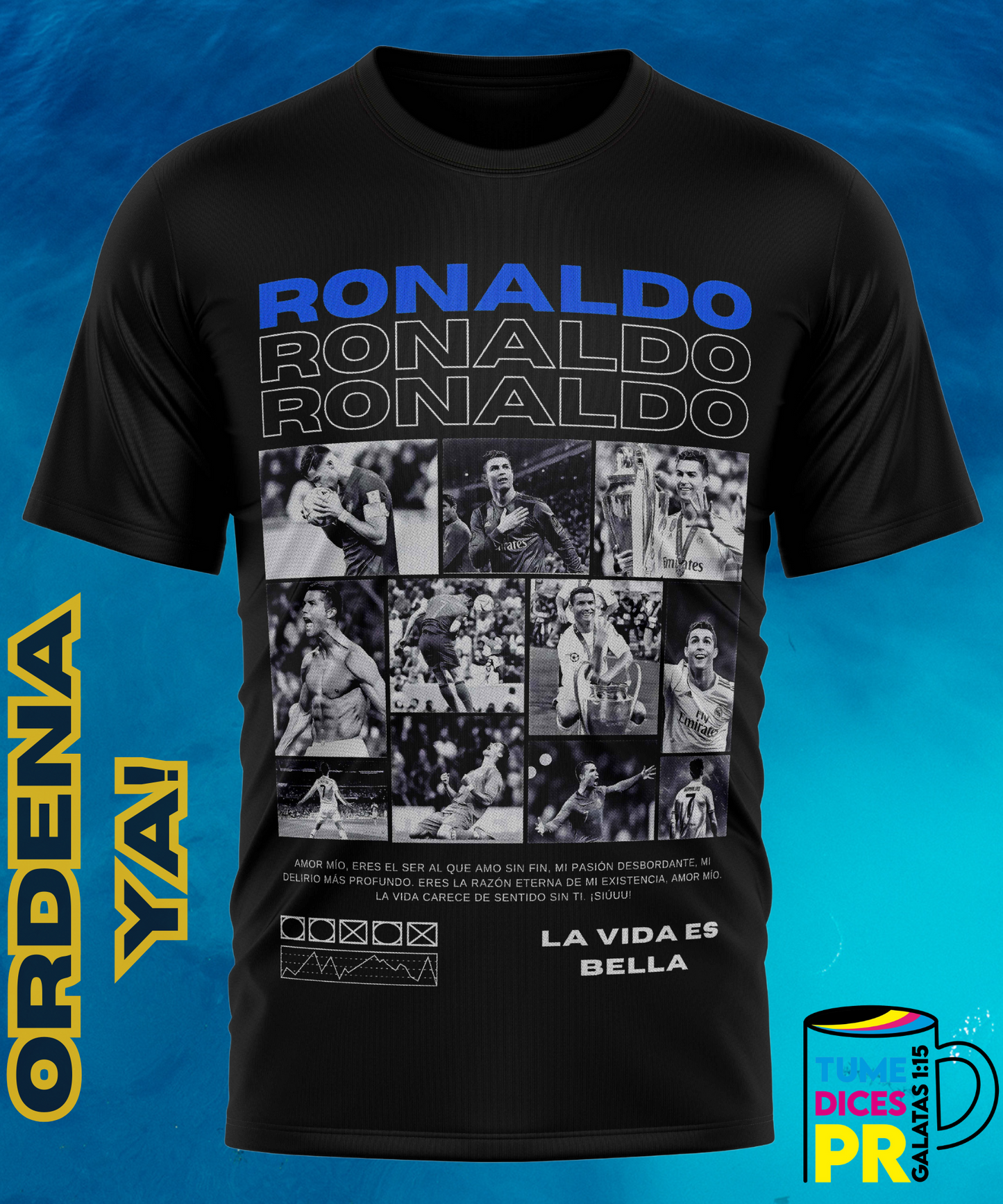 Camiseta semitono FÚTBOL 2