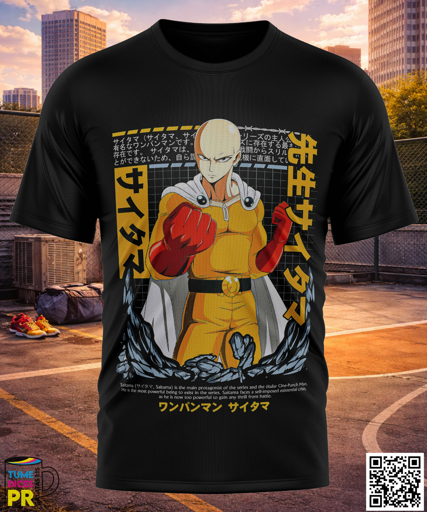 ONE PUNCH MAN Camisetas