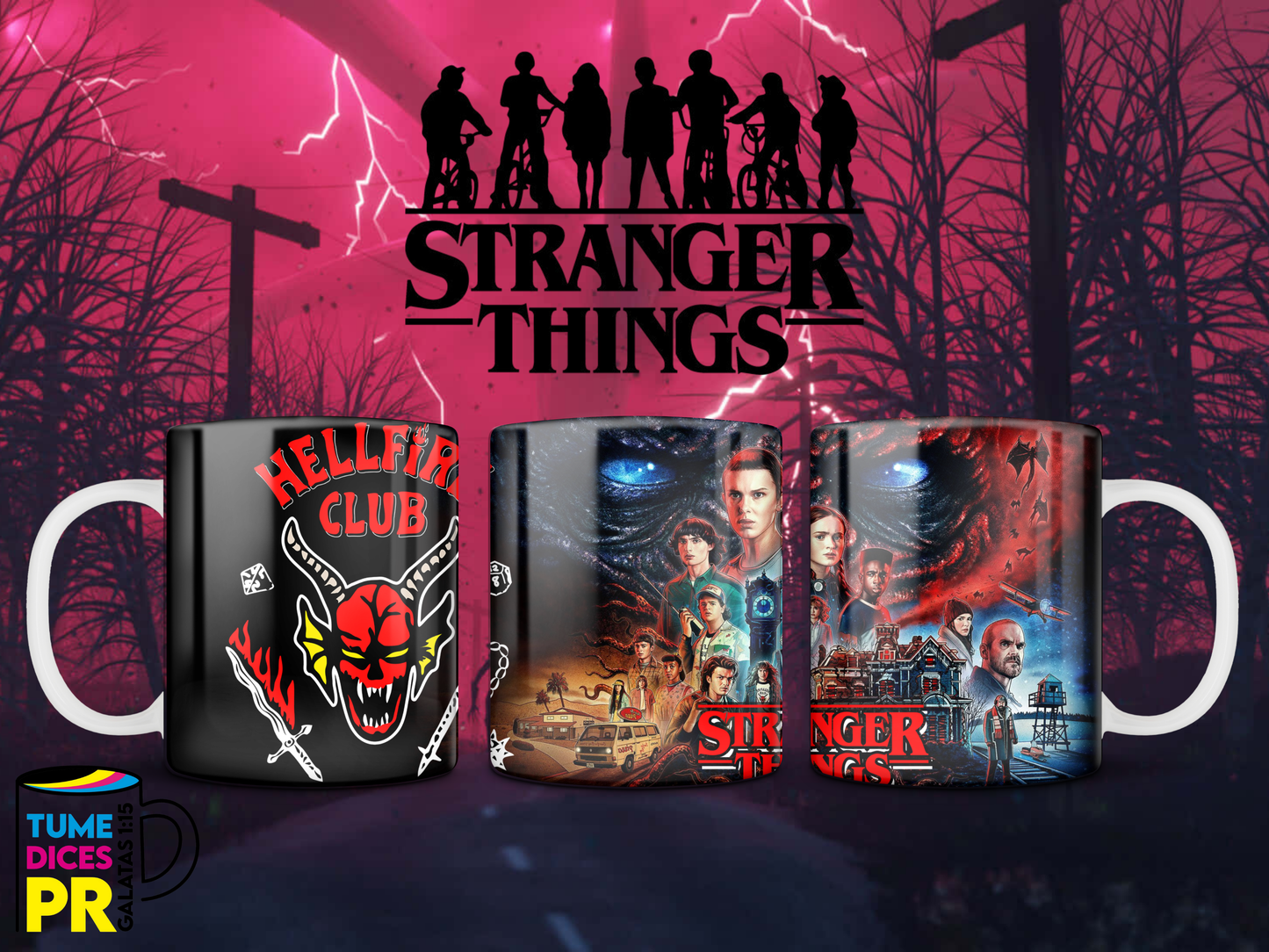 Taza STRANGER THINGS