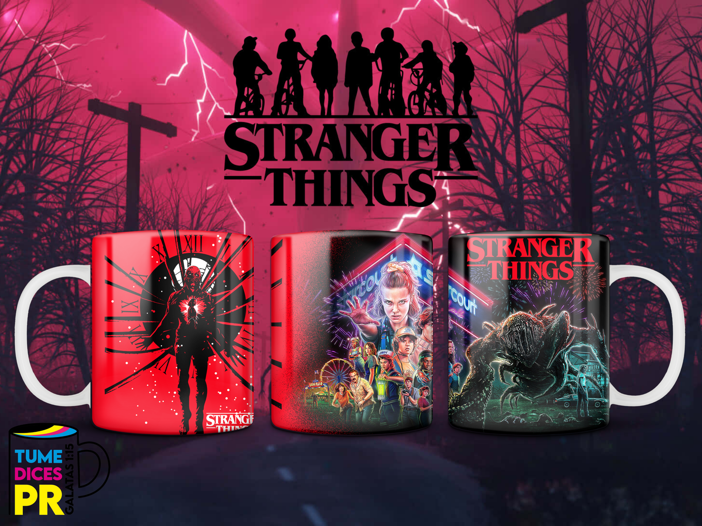 Taza STRANGER THINGS