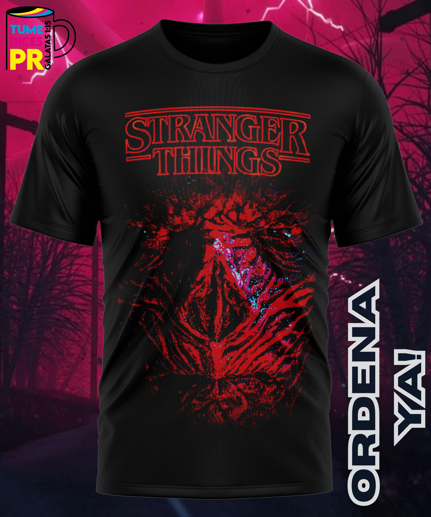 Camiseta STRANGER THINGS