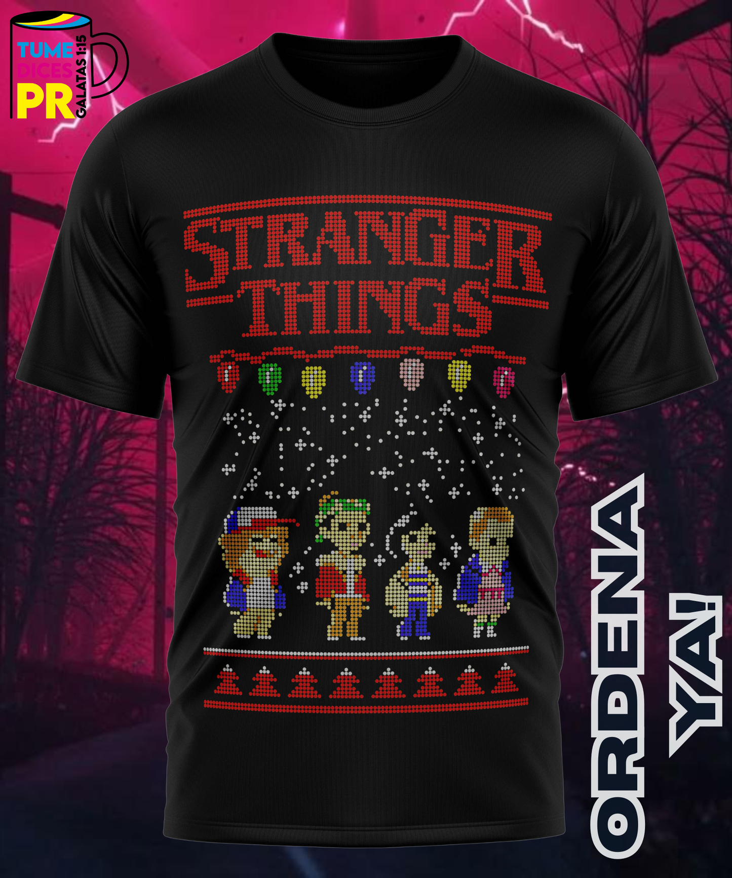 Camiseta STRANGER THINGS