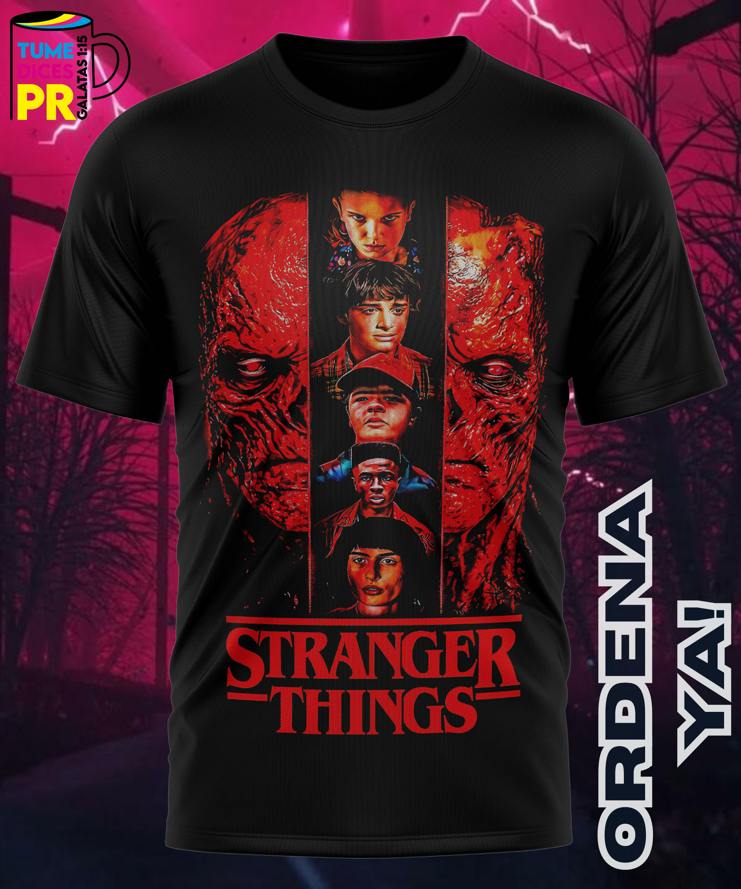 Camiseta STRANGER THINGS
