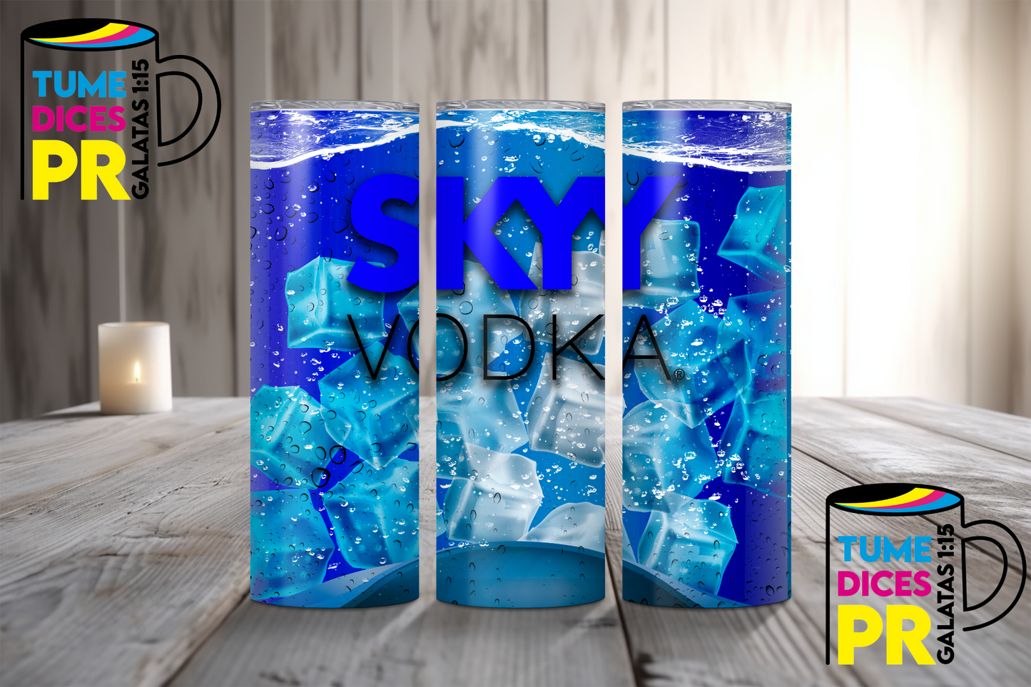 LICORES Skinny Tumbler