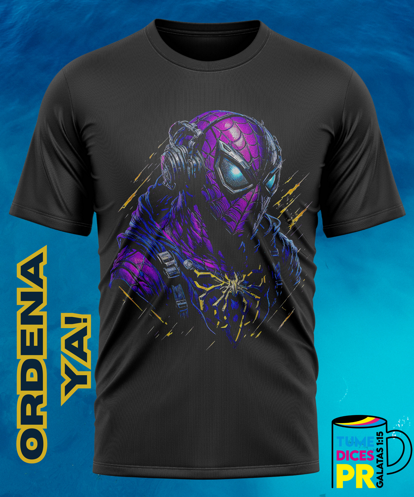 Camiseta semitono SPIDER-MAN