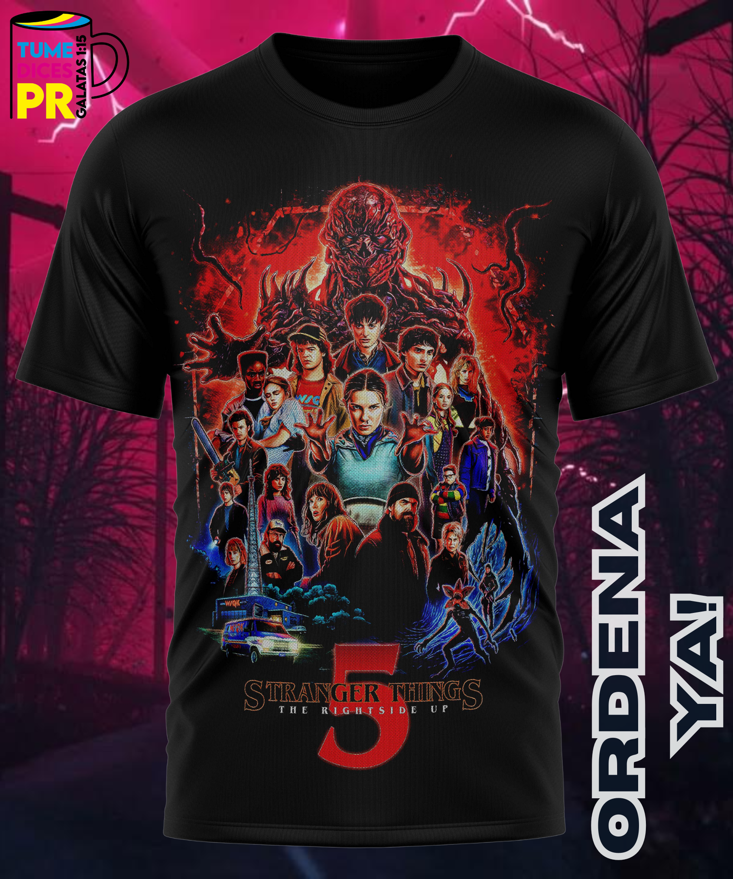 Camiseta STRANGER THINGS