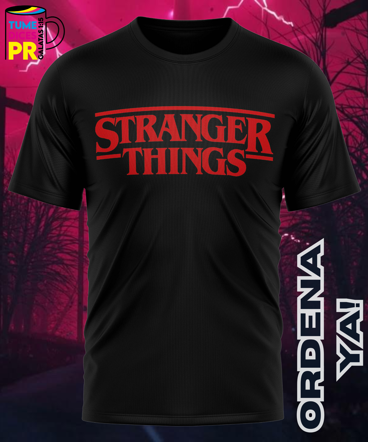 Camiseta STRANGER THINGS
