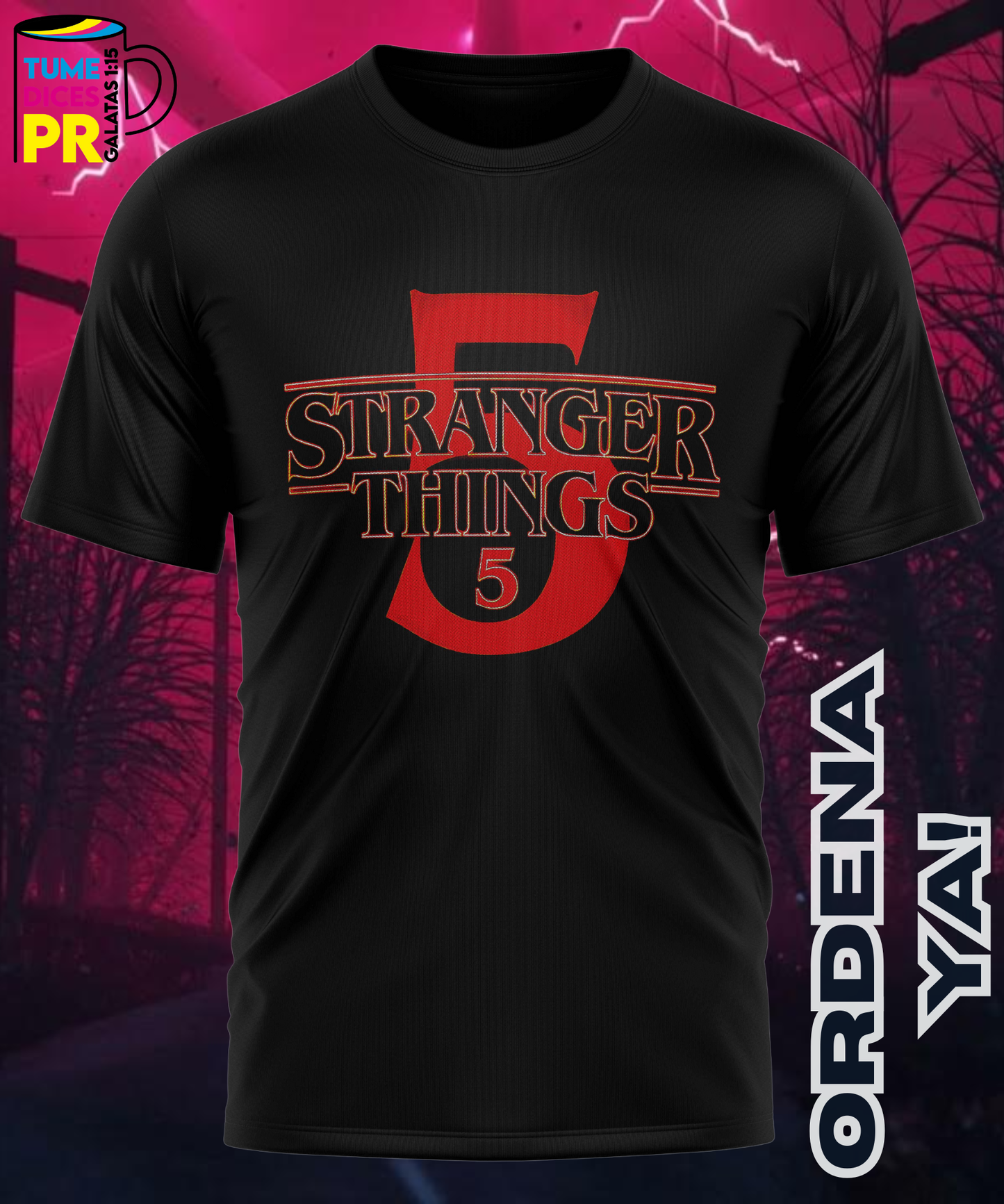 Camiseta STRANGER THINGS