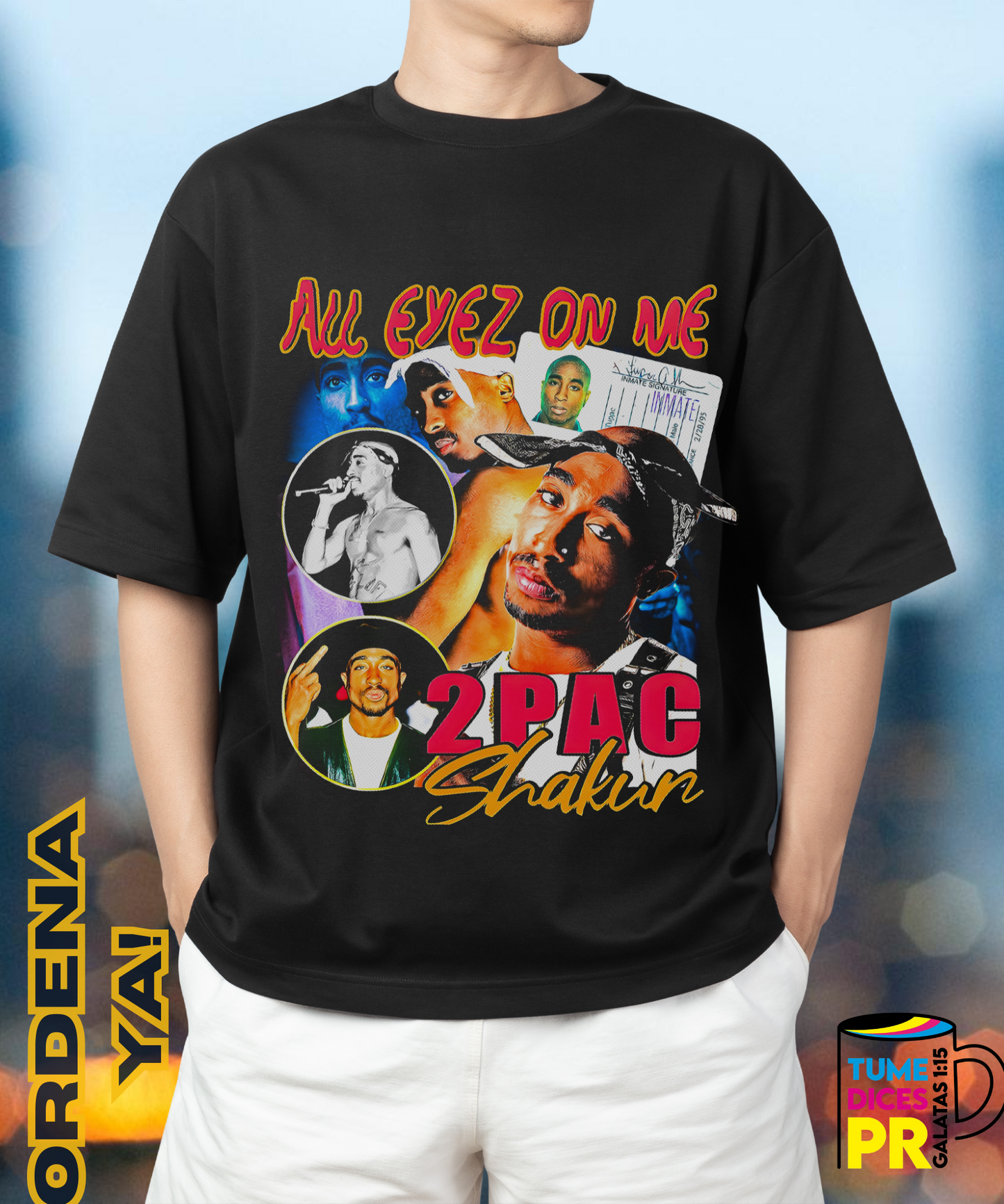TUPAC Camiseta