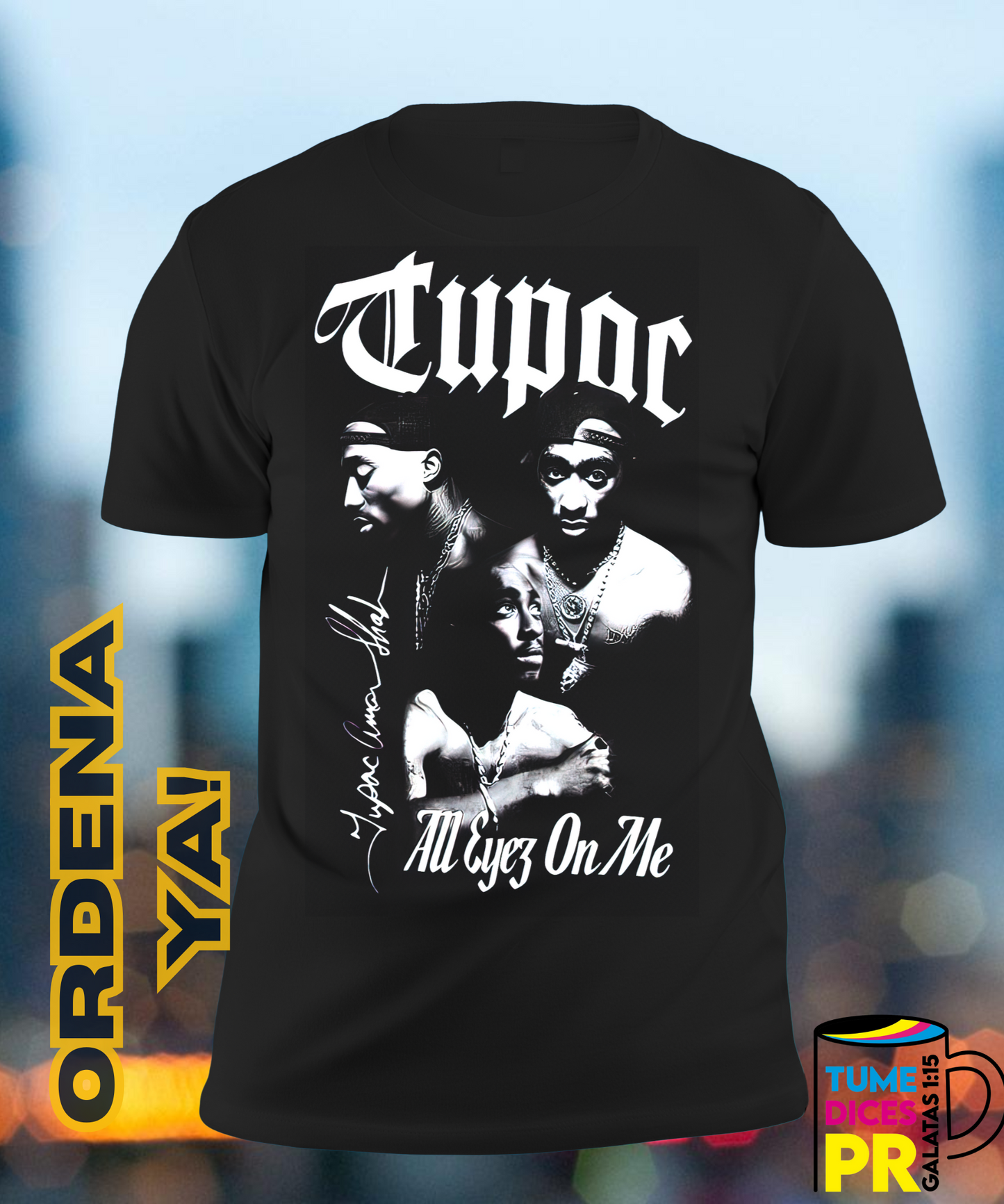 TUPAC Camiseta