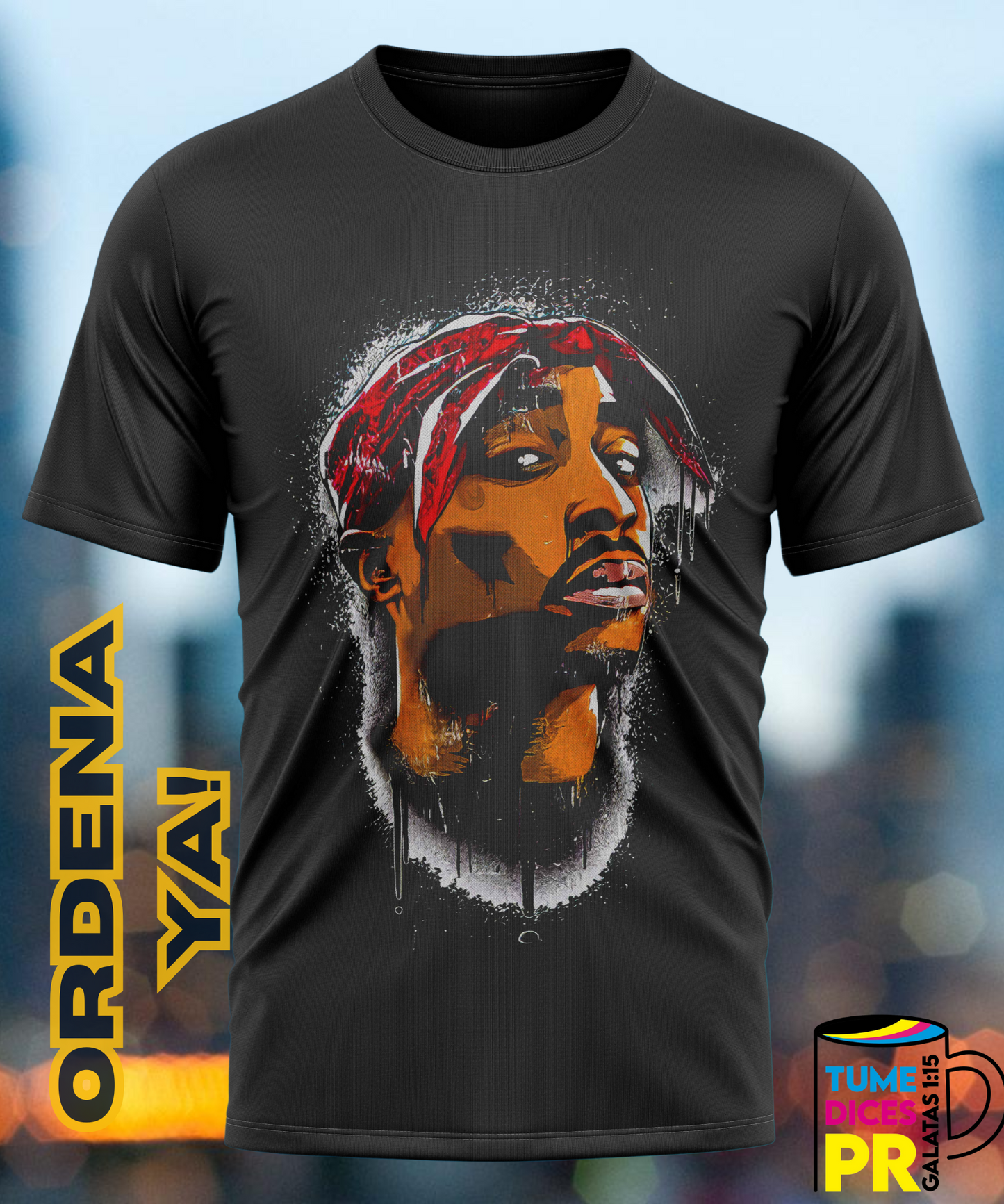 TUPAC Camiseta