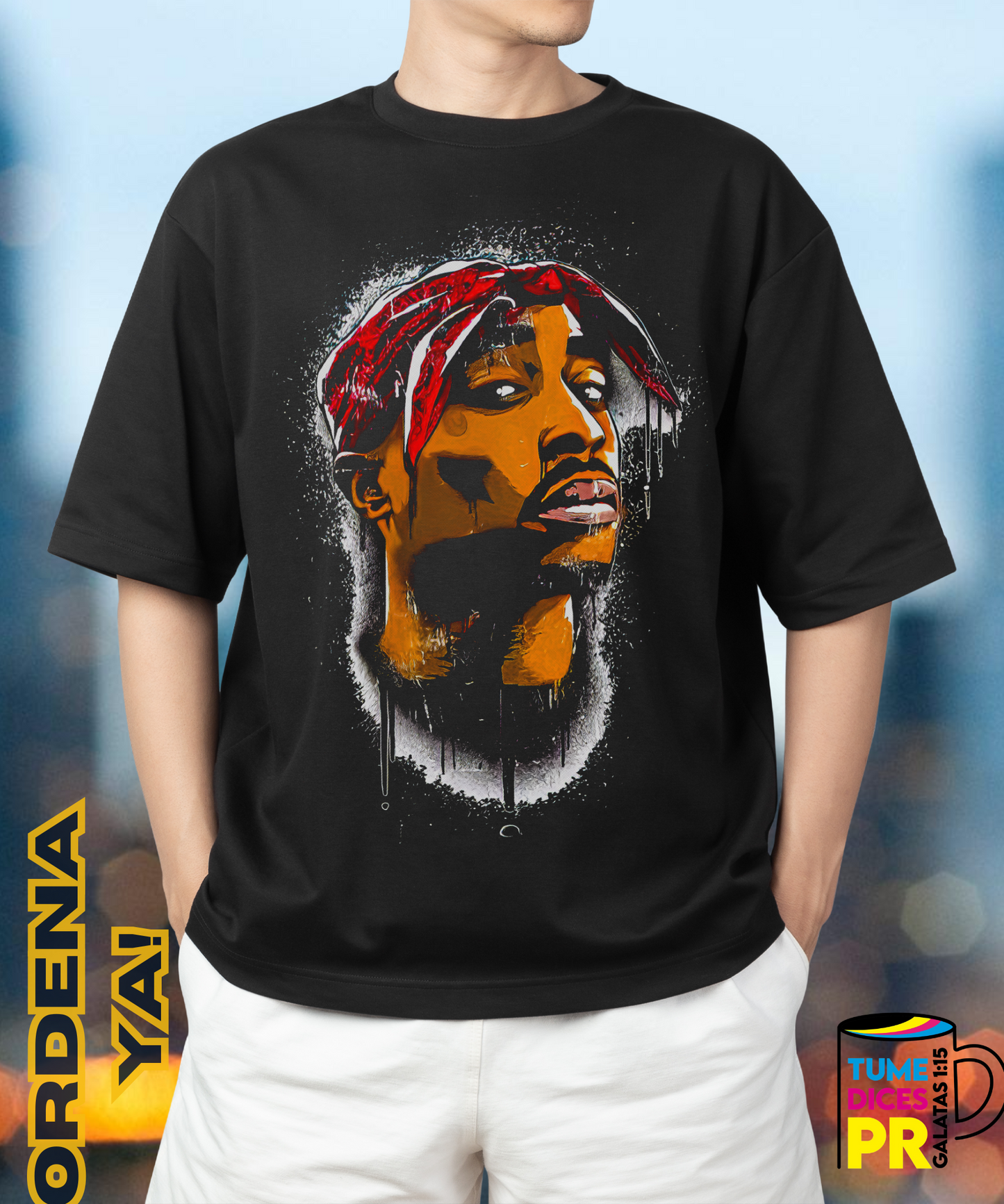 TUPAC Camiseta