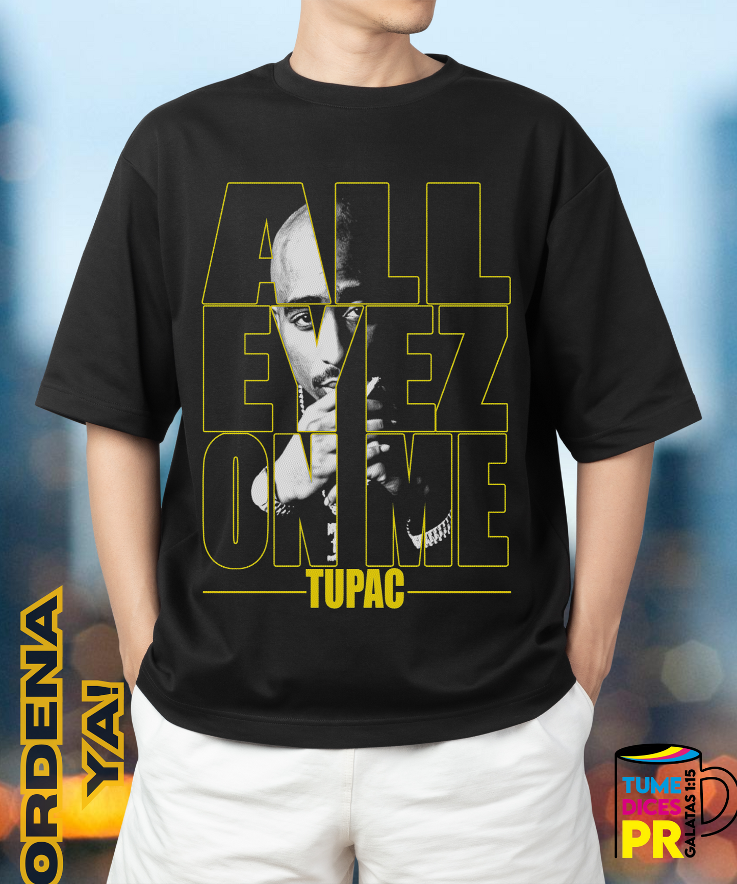TUPAC Camiseta