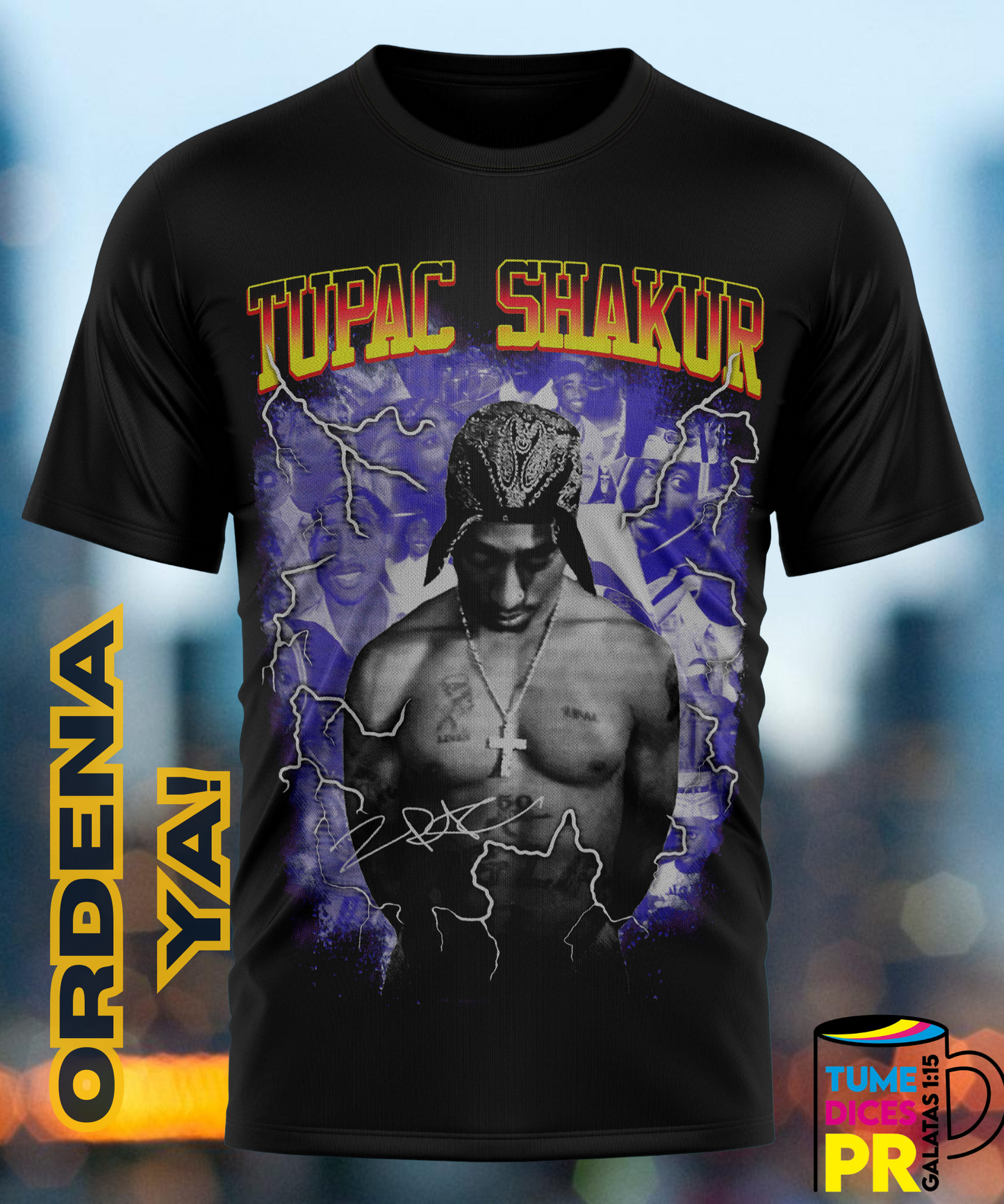 TUPAC Camiseta