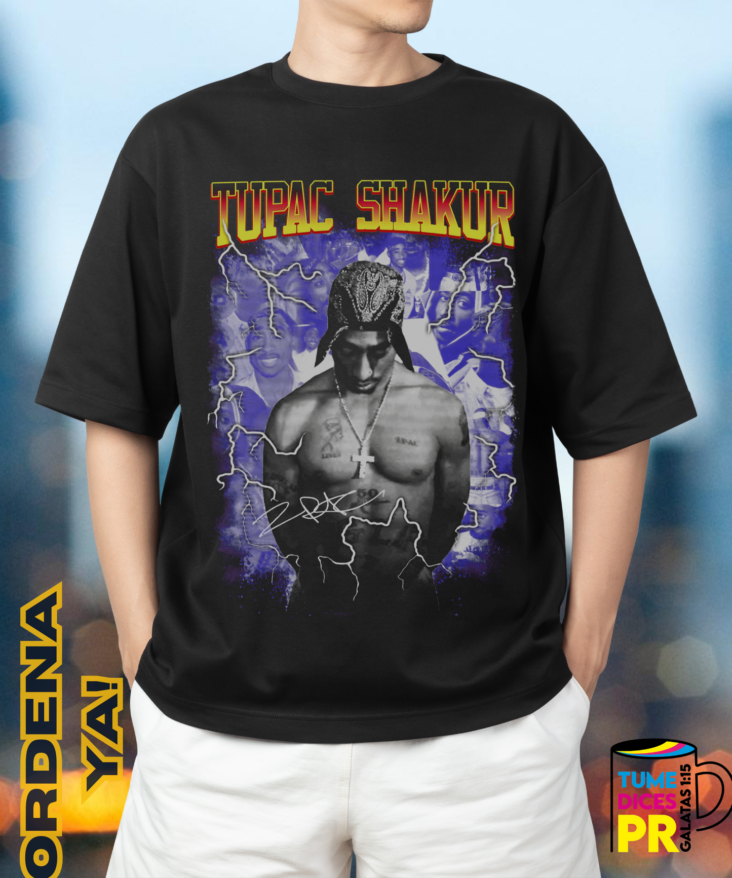 TUPAC Camiseta