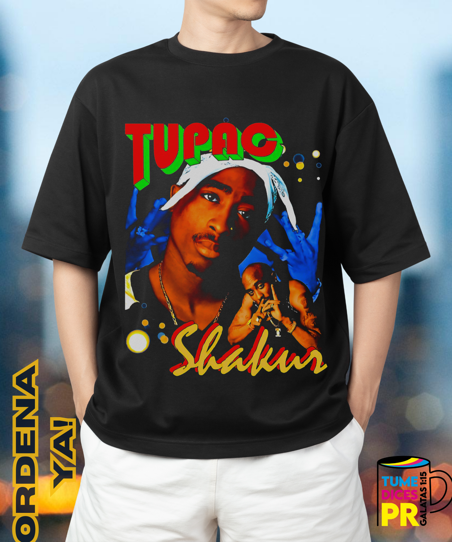TUPAC Camiseta