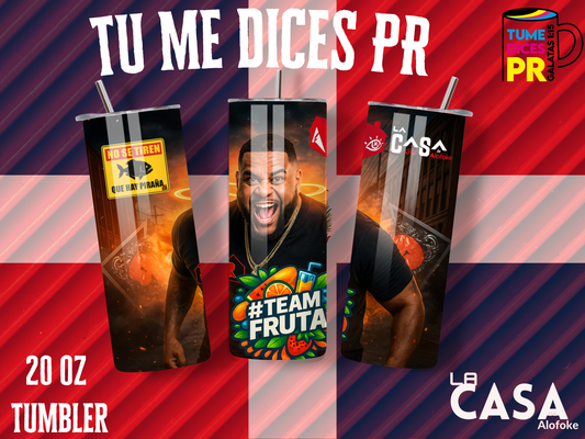 TEAM FRUTA Skinny Tumbler