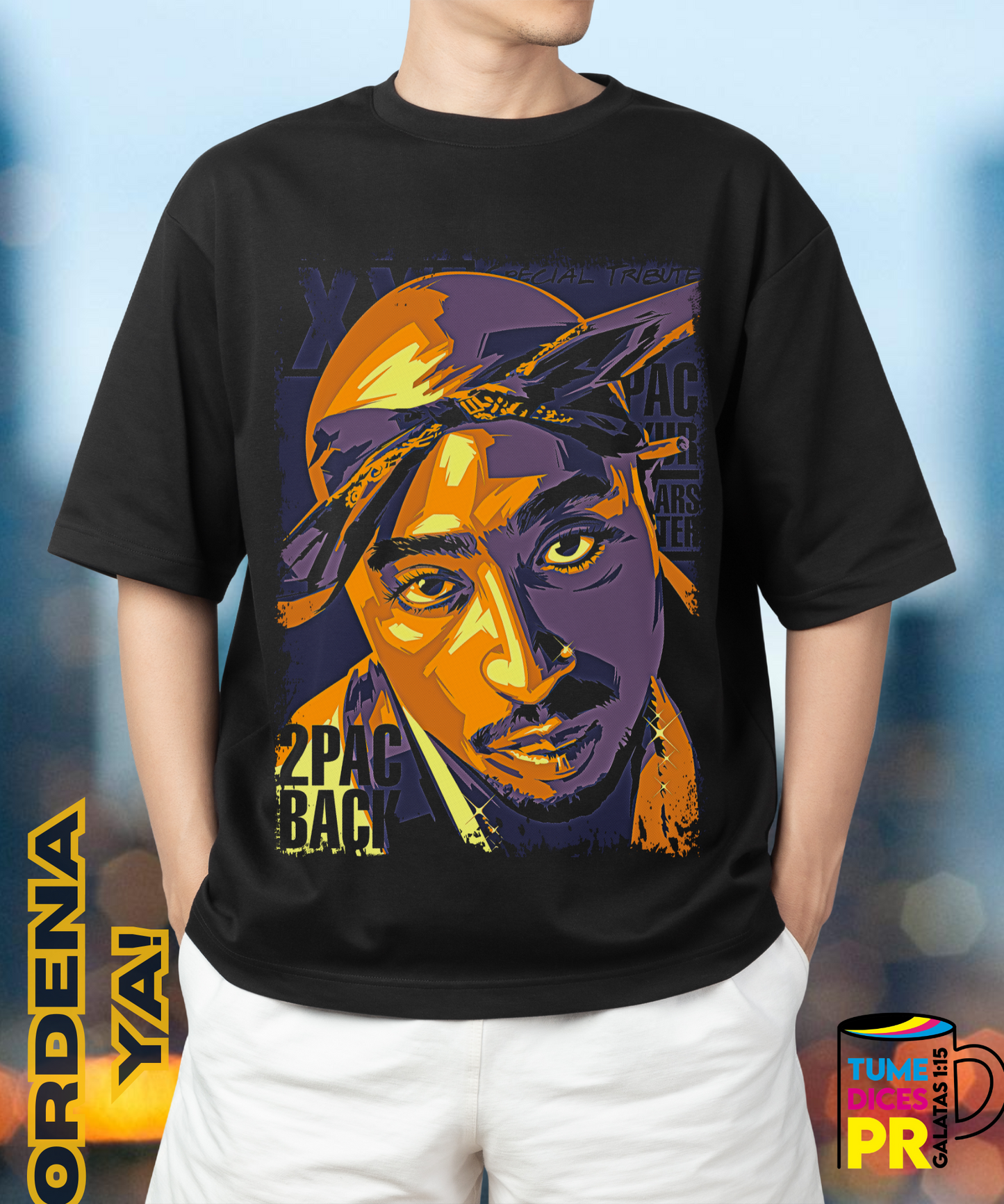 TUPAC Camiseta