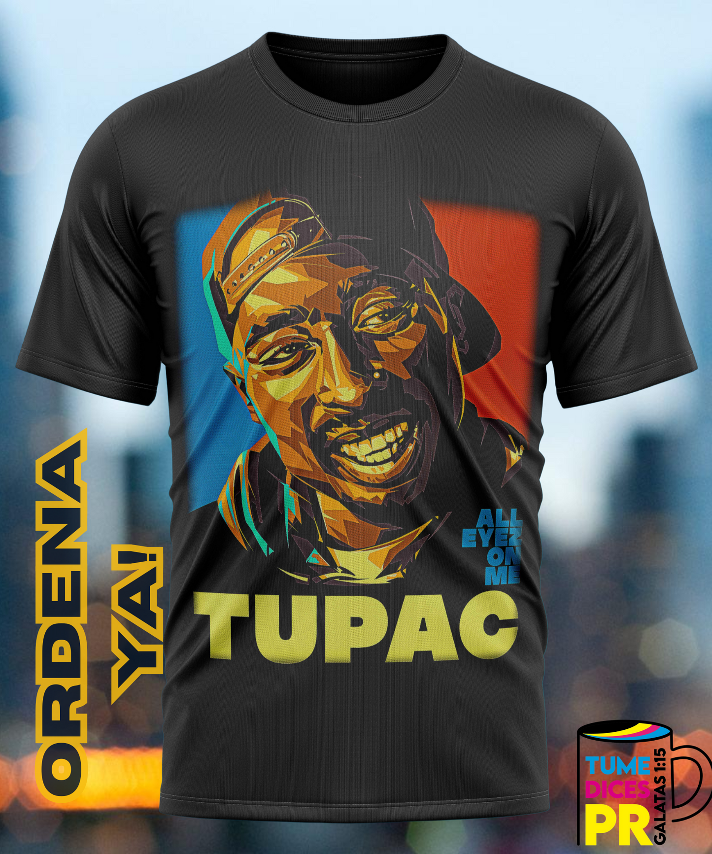 TUPAC Camiseta