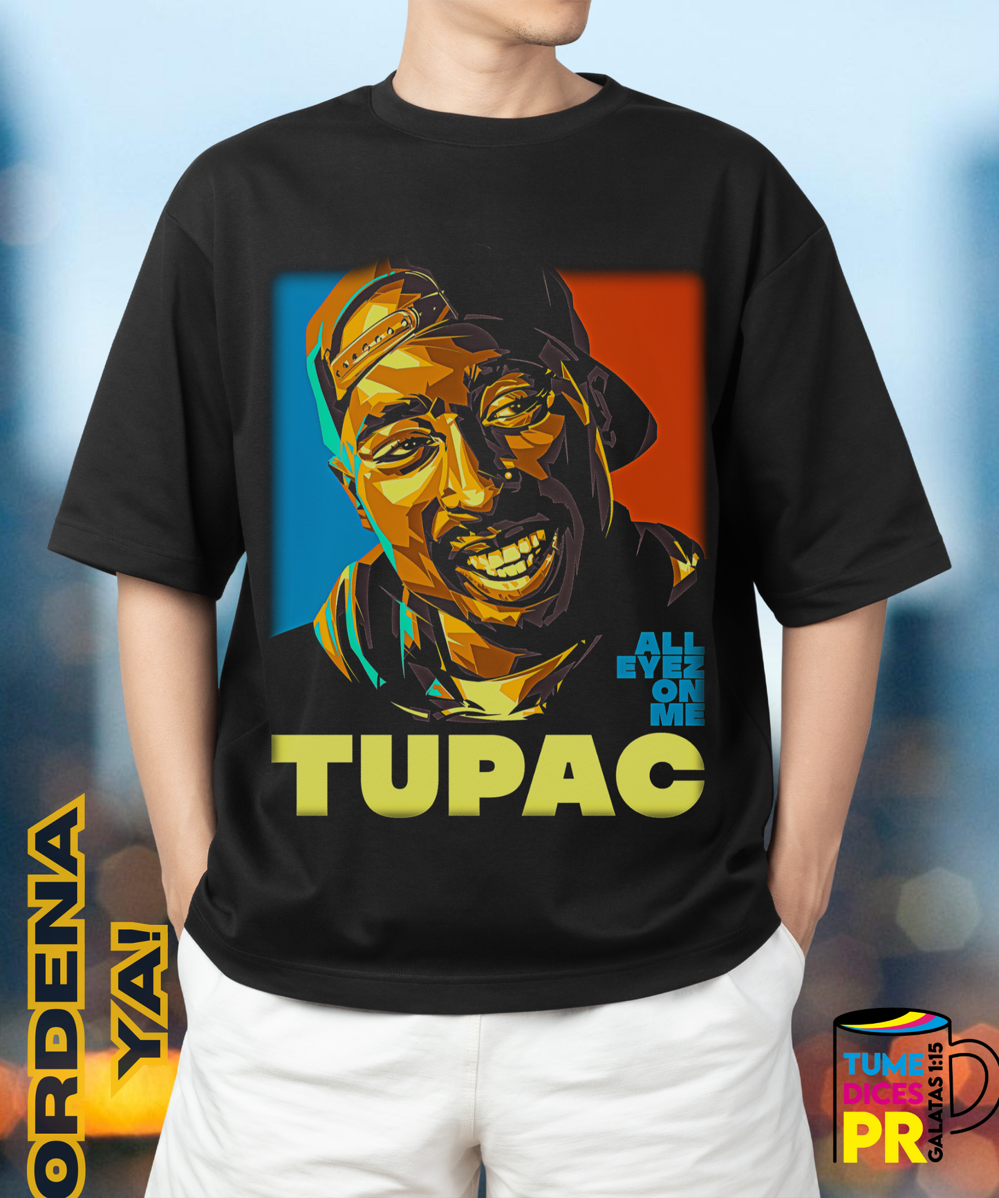 TUPAC Camiseta