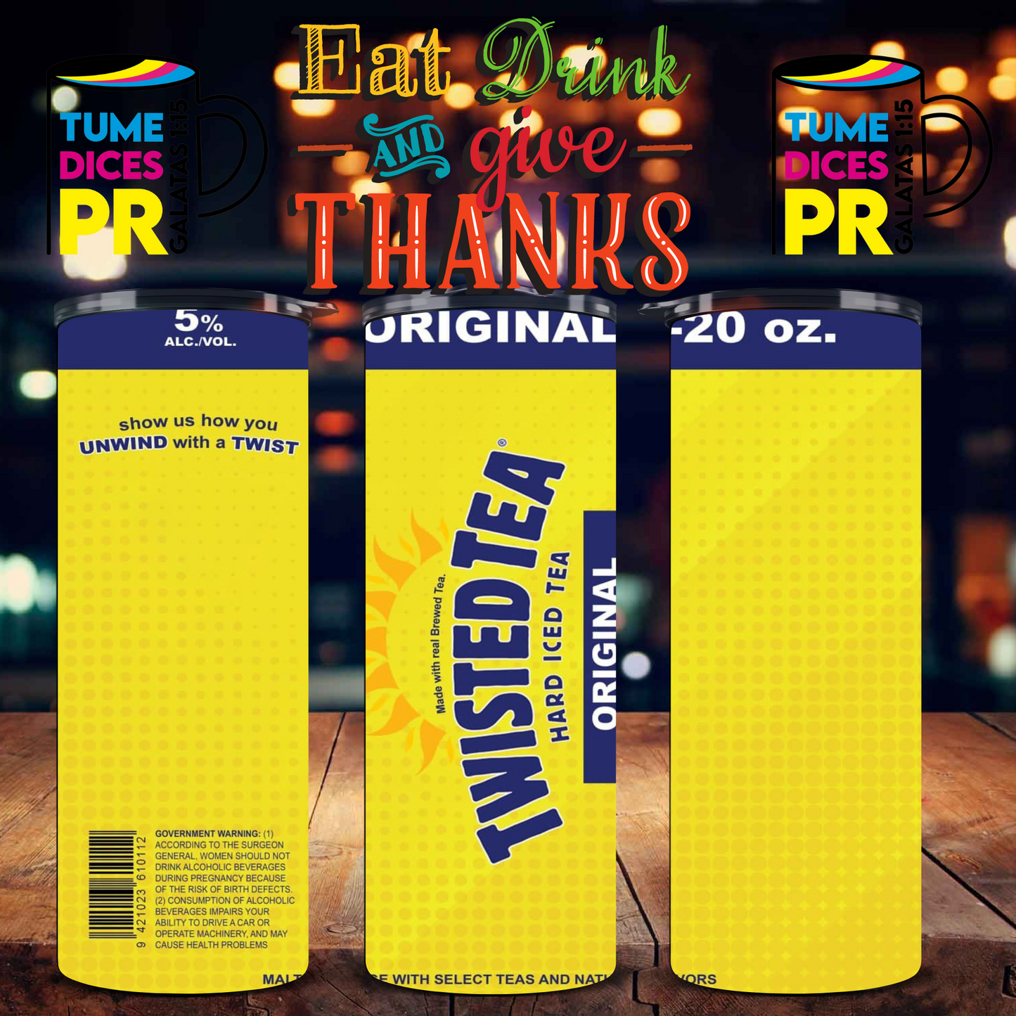 GROCERY 3 Skinny Tumbler