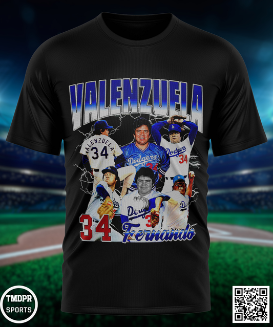 VALENZUELA BASEBALL Camisetas