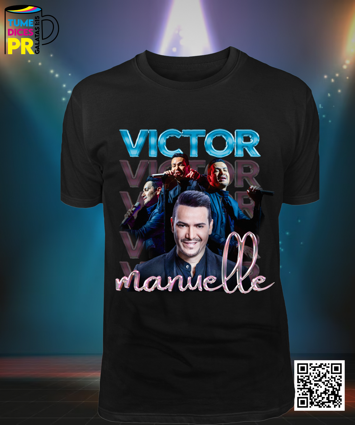 Camiseta VICTOR MANUELLE | Algodón y poliéster | Tallas S–XL