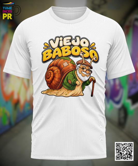 Camiseta VIEJO BABOSO| Humor