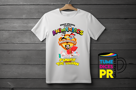 Camiseta ANIMANIACS & PINKY Y CEREBRO